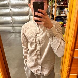 Men's Beige Shirt